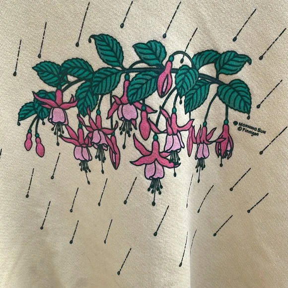 Lovely Yellow Collared Vintage Top - Picture 2 of 7